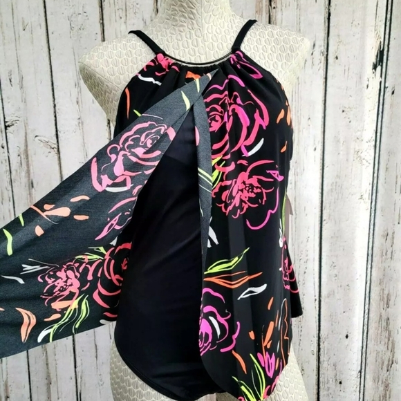 Women's Miraclesuit Slimming Tummy Control Shapewear One Piece Swimsuit $146 NEW - Picture 2 of 11